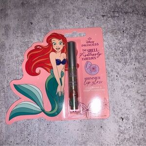 Disney Princess Ariel Be Shell-Fishlessly Fabulous Shimmer Lip Gloss New